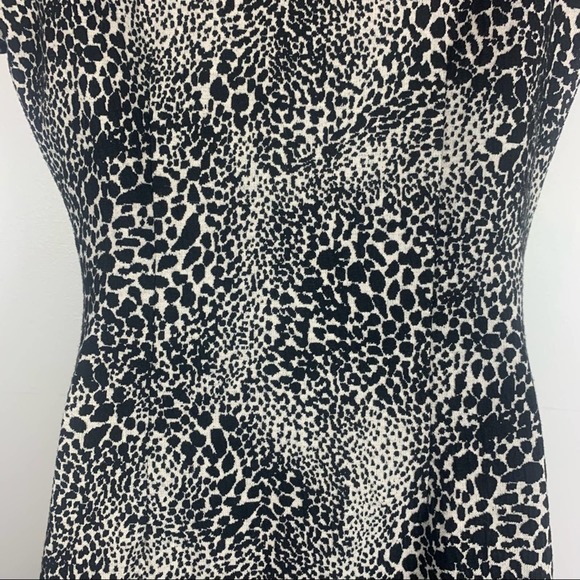Ann Taylor Leopard Ruched Dress Size 6 Office And Business Attire - Picture 7 of 8